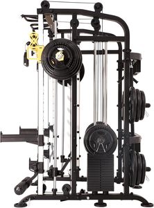 La mejor oferta para la nueva máquina Smith Altass Strength 3061B con brazos de palanca ajustables, sistema de gimnasio en casa todo en uno con relación de poleas 2:1 - Product Image 3
