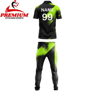 เสื้อโปโลแขนสั้นสำหรับเล่นกีฬาชุดคริกเก็ตเสื้อคริกเก็ต - Product Image 2