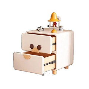 Comodino per <span class=keywords><strong>Cameretta</strong></span> Senza Formaldeide, Ecologico in Legno Massello, Sicuro per Bambini, Completamente Assemblato, Arredamento Salvaspazio - Product Image 6