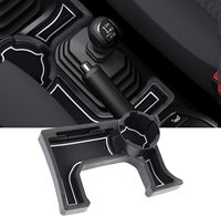 Boîte de rangement pour console centrale intérieure LUMA, de haute qualité, 3/5 portes, ABS, pour le levier de vitesses, installation facile, compatible avec Suzuki Jimny Sierra