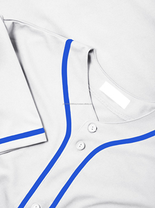 New Reasonable Price Baseball Jersey for Unisex Pakistan Made Best Quality Wholesale Baseball Jersey Breathable Quick Dry - Product Image 3