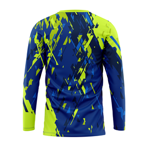 Maillot de quantité minimale de commande bas personnalisé Sublimation Street Men Maillot de Motocross vierge personnalisé avec panneaux latéraux élastiques - Product Image 2