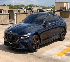 2022 G70 3.3T SP0RT Pres-tige ไมล์น้อย เครื่องยนต์สมบูรณ์ ระบบเกียร์อัตโนมัติ หลังคาพาโนรามา ไฟ LED พร้อมส่ง - Product Image 1