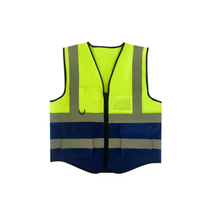 Approvisionnement d'usine Polyester Orange Gilet de sécurité Gilet de sécurité bon marché Gilet de sécurité en gros - Product Image 6