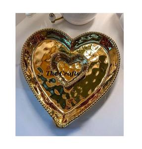 <b>Heart</b> <b>Shape</b> Stainless Steel Chocolate <b>Bowl</b> In Gold Polished Superior Quality Kitchenware Serving <b>Bowl</b> - Product Image 1