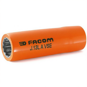 Llaves de Tubo Aisladas de 12 Puntas y 3/8'' de la Serie VSE de Facom, 1,000 Voltios - Product Image 3