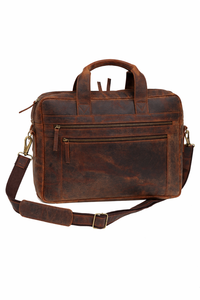 <b>Leather</b> Duffle <b>Bag</b> Unisex Vintage Travel <b>Bag</b> Eco-Friendly Lightweight Durable Overnight <b>Bag</b> for <b>Men</b> and Women - Product Image 2
