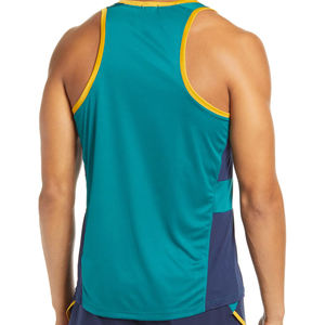 Débardeur de gym pour homme décontracté en coton respirant à séchage rapide écologique anti-boulochage couleur personnalisée XL haut de chemise sans manches - Product Image 3