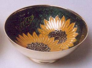 Tazón para Servir Helado con Diseño Impreso, Decoración de Mesa, Tazón para Servir Fruta de Metal Hecho a Mano por Diseñador, Proveedor de la India - Product Image 5