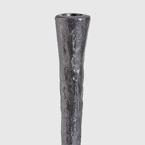 Ensemble de 3 bougeoirs en aluminium noir avec revêtement en poudre de haute qualité, très demandés pour la décoration de la maison pendant Pâques et Noël - Product Image 3