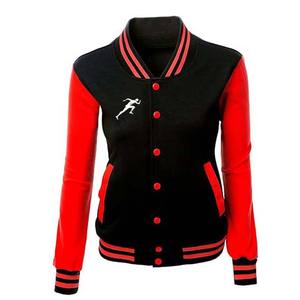 Veste universitaire à la mode personnalisée OEM pour femmes prix d'usine sur mesure bombardier décontracté Slim Fit vestes respirantes pour lettres de baseball - Product Image 1