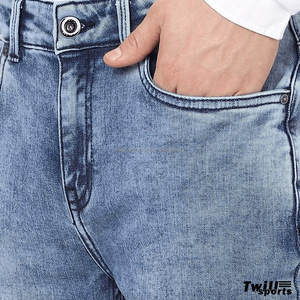 กางเกงยีนส์เดนิมพรีเมียมทรงดินสอ สไตล์ไฮสตรีท แบรนด์ TWILL SPORTS ผลิตจากผ้าฝ้าย 100% ระบายอากาศได้ดี ให้ความสบายเหนือระดับและสไตล์เหนือกาลเวลา - Product Image 4
