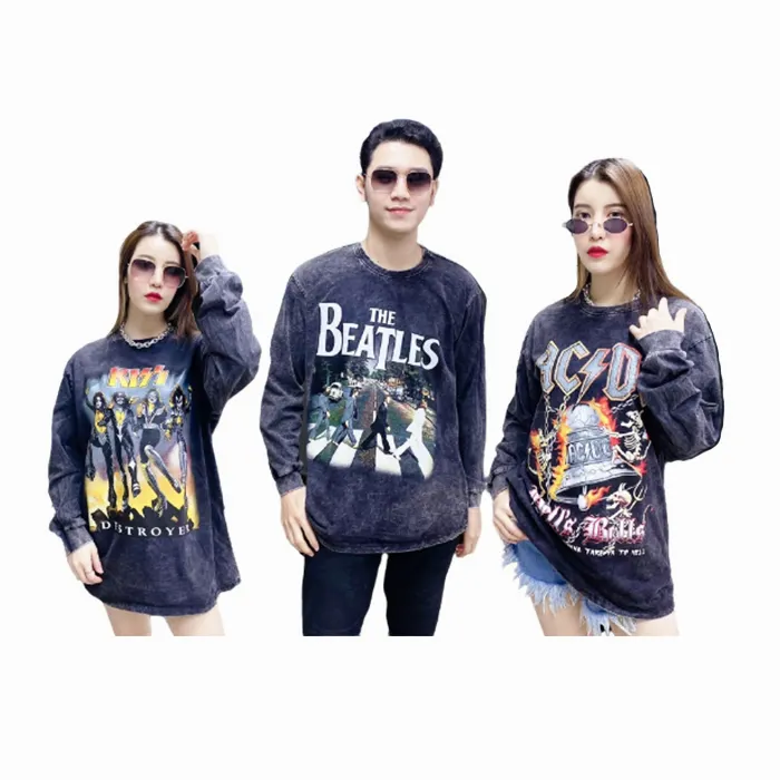 Hot Sale Best Quality Long Sleeve Premium T-shirts for Men & Women Fashionable Aesthetic Made in Thailand