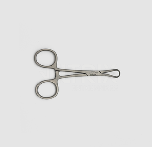 Fórceps de toalla Backhaus Curved/Prong Sharp Manual Medical Grade Acero inoxidable 11cm Certificado CE - Product Image 5