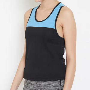 Côtelé O Cou Femmes Sport Fitness Crop Tops Retour Racerback Workout Yoga Débardeurs Nouveau Design Yoga À Manches Longues Crop Tank Femmes - Product Image 6