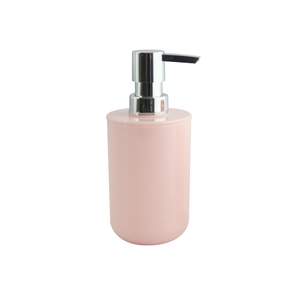 Distributore di sapone acrilico MSV «Inagua» rosa, 240 ml - Product Image 1