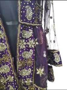 Élégant Kimono Boho brodé ancien rempli de broderies lourdes une longue robe Unique pour elle - Product Image 2