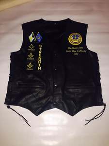 CHAQUETA CHALECO MASONIC REGALIA PERSONALIZADA - Product Image 6