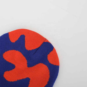 Diseño personalizado bordado Logo sombrero Unisex 100% acrílico liso alta calidad teñido gorra de punto Gorras al por mayor invierno cálido gorro de esquí - Product Image 4