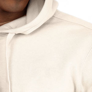 Streetwear Wholesale Pullover 100% Cotton <b>Men's</b> Hoodies High Street Color Patchwork Embroidery Double Layer Heather <b>Grey</b> Hoodie - Product Image 6