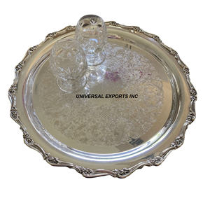 Bandeja de chocolate de acero inoxidable Bandeja de chocolate hecha a mano de calidad superior Forma ovalada Nueva bandeja de chocolate - Product Image 2