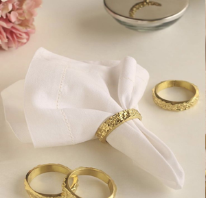 Servilletero de hoja de esqueleto de filigrana dorada, diseño delicado, intrincado, elegancia moderna, botánico, disponible a precios de mayorista - Product Image 2