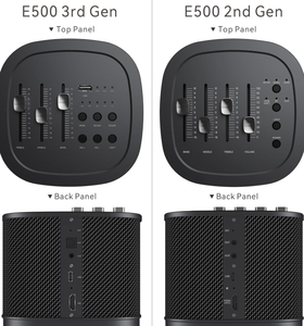 Nouveau haut-parleur Bluetooth ABRAMTEK 200W ORIGINAL, égaliseur haute puissance E500 (3e génération), gris - Product Image 2