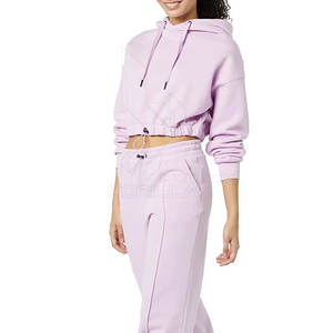 Sudadera con Capucha de Punto para Mujer, Verano, Formal, de Poliéster/Algodón, con Logotipo Frontal, Transpirable, Color Sólido, Cuello Redondo, 2026 - Product Image 3