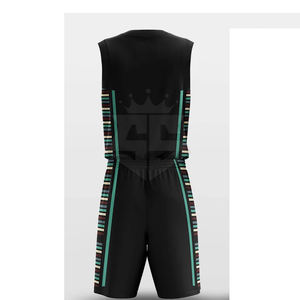 Dans le prix de gros uniforme de basket-ball Offre Spéciale concevez votre propre logo uniforme de basket-ball réversible - Product Image 4