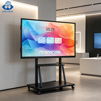 Pizarra Interactiva de Pantalla Grande ZDHQ de 96 Pulgadas, Pantalla Inteligente 4K UHD para Educación en el Aula y Sala de Conferencias