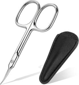 Tijeras Curvas para Manicura y Pedicura, Cuidado de las Uñas, para Uñas Encarnadas, Tijeras para Cortar Cutículas - Product Image 1