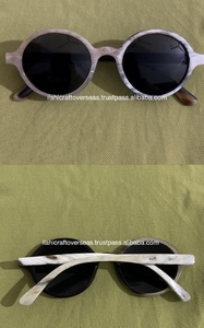Natural Buffalo Horn <b>Eyewear</b> Handmade Optical and Sunglasses Frames - Product Image 2