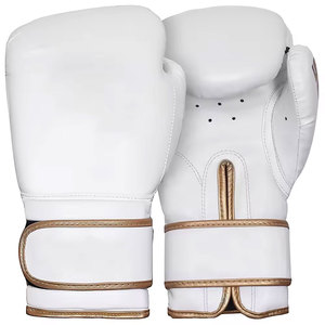 Ganador OEM personalizado 10oz 12oz 14oz 16oz Guantes de boxeo de cuero de vaca Nuevo Logotipo de OEM Artes marciales y Equipo de Boxeo - Product Image 1