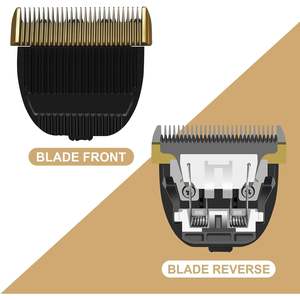 Lot de 3 lames en acier inoxydable compatibles pour tondeuse à cheveux, remplacement pour lames de tondeuse - Product Image 3