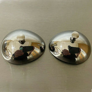 Protection oculaire chirurgicale en acier inoxydable avec poignée, en promotion - Product Image 4