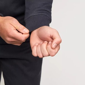 Sudadera de Cuello Redondo para Hombre, Estilo Hip Hop, 100% Algodón, Felpa, Holgada, Informal, para Invierno, OEM, Marca Privada, Venta al Por Mayor - Product Image 6