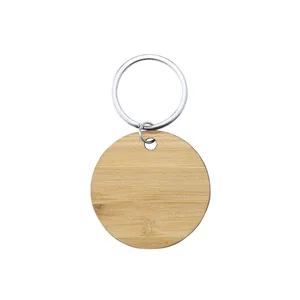 Portachiavi in Bambù Sostenibile per Amanti degli Oggetti Ecologici - Product Image 1
