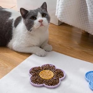 Silicone Licking Mat for Pet Wholesale BPA Free Non Slip Slow <b>Feeder</b> Pad Stress Relief Solution for Dogs and <b>Cats</b> - Product Image 5