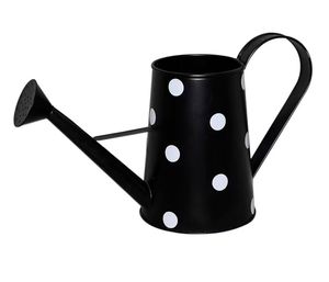 Latas de agua de jardín hechas a mano, regadera de Metal galvanizado, regadera de flores de Metal más vendida, forma redonda galvanizada - Product Image 5