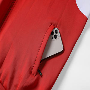 Chándal de manga larga para hombre, ropa deportiva masculina de dos piezas con cremallera y logotipo personalizado, jersey de chándal de estilo Casual, disponible en varios colores - Product Image 3