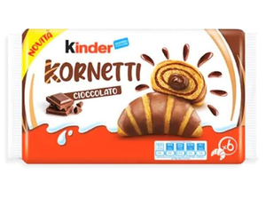 Soyez le premier à donner votre avis Kinder Kornetti al Cioccolato 252 g Original - Product Image 5
