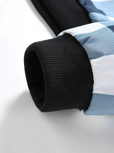 เสื้อแจ็กเก็ตเบสบอลสำหรับผู้ชายเสื้อแจ็กเก็ตเสื้อกีฬาเบสบอลพิมพ์ลายตามสั่ง - Product Image 4