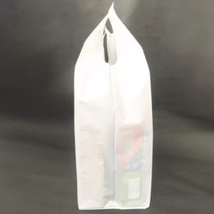 ODM fabricant T-SHIRT POLY SAGS gilet transporteur sac à provisions en plastique avec poignées t-shirt épicerie supermarché sacs en plastique - Product Image 6