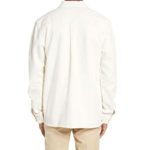 Camisa Vaquera Casual para Hombre Estilo Vintage 100% Algodón Antiarrugas Corte Holgado Lavado Clásico - Product Image 3