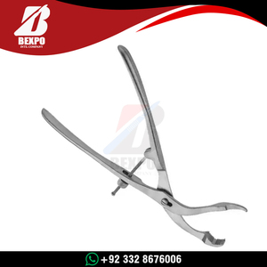 Pinzas Médicas para Sujeción de Huesos Animales, con Mecanismo de Trinquete, Abertura de Mandíbulas de 15.5cm, Acero Inoxidable, Instrumentos Ortopédicos Manuales, Certificación CE - Product Image 3