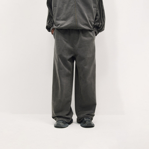 Recién llegado, ropa de calle para hombre, pantalones de lavado ácido, de algodón 100% Material, ligero, secado rápido, Impresión de logotipo personalizado, servicio OEM - Product Image 3