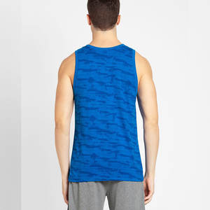 Nouvelle tendance Article hommes séchage rapide respirant sans manches entraînement débardeurs en gros bas prix Gym Fitness porter hommes débardeur - Product Image 2