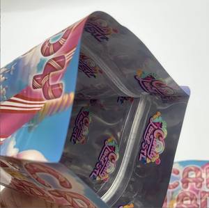 Bolsas Mylar Troqueladas a Medida con Forma Irregular, Impresión Personalizada, a Prueba de Olores, para 8th Plug, con Cajas - Product Image 4