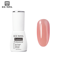 ICE NOVA Jolie couche de base en caoutchouc 2in1 HEMA FREE Blight Fonction de couleur d'été Nude Accepter la personnalisation polyvalente et la vente en gros
