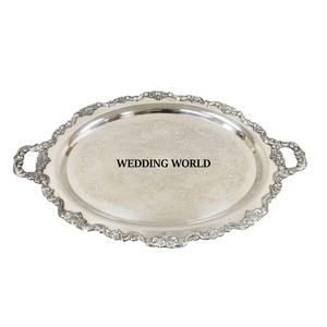 Tabletop <b>metal</b> Chocolate Tray New Arrival Handmade Chocolate Platter Customized Size Fancy New Chocolate Tray - Product Image 4